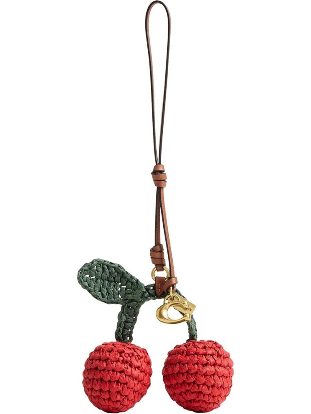 Stylish Straw Bag Charm - Trendy Accessory for Handbags & Backpacks